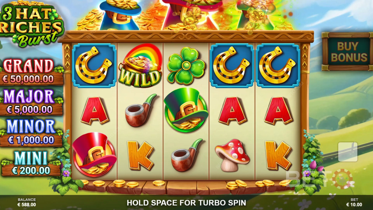 3 Hat Riches Burst Graj Za Darmo