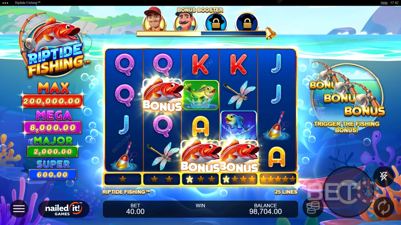 Recenzja Riptide Fishing od BETO Slots