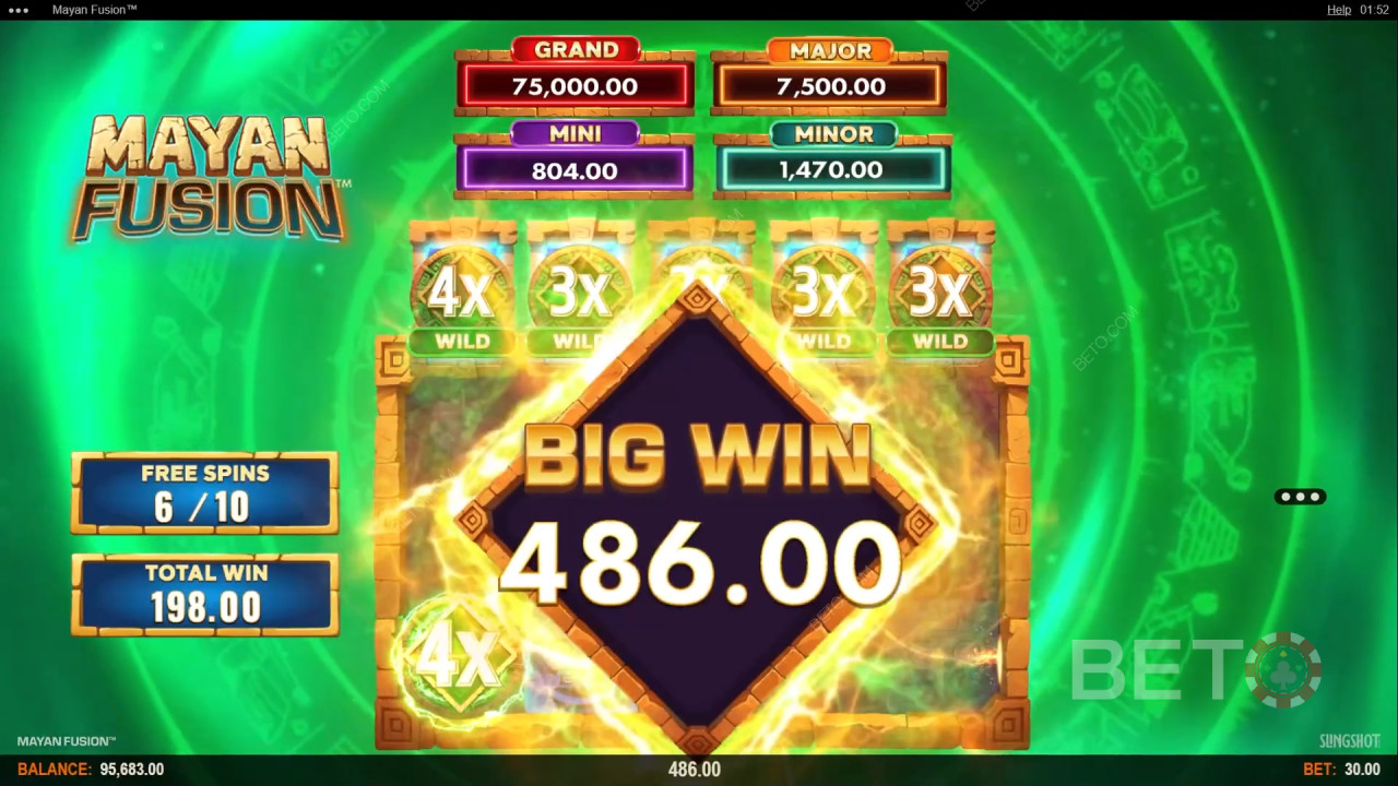 Recenzja Mayan Fusion od BETO Slots