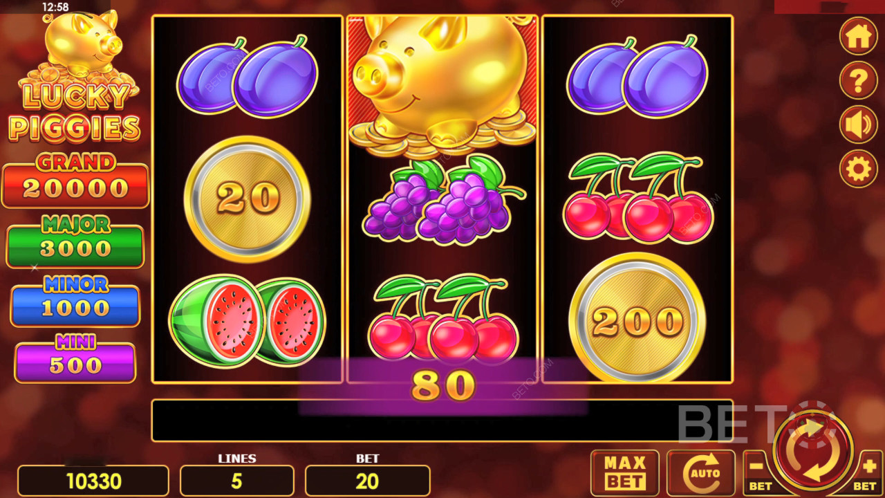 Recenzja Lucky Piggies od BETO Slots