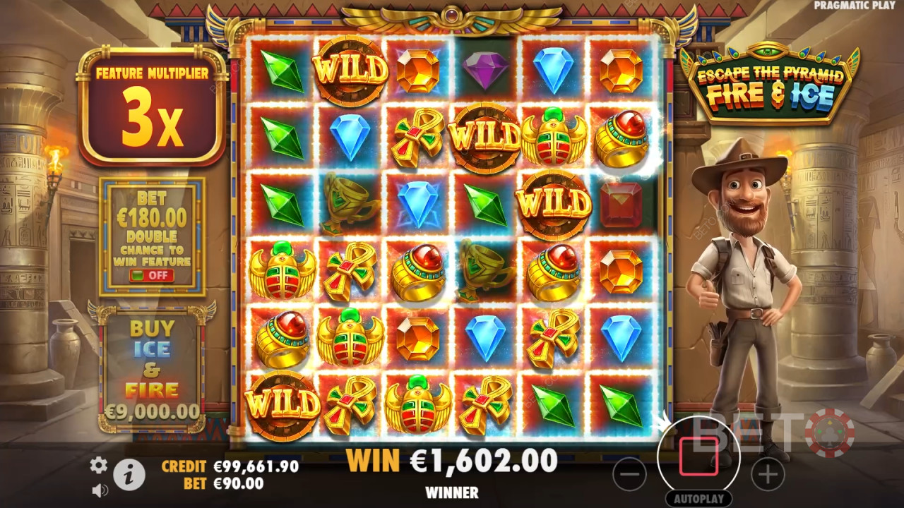 Escape the Pyramid Fire & Ice Graj Za Darmo