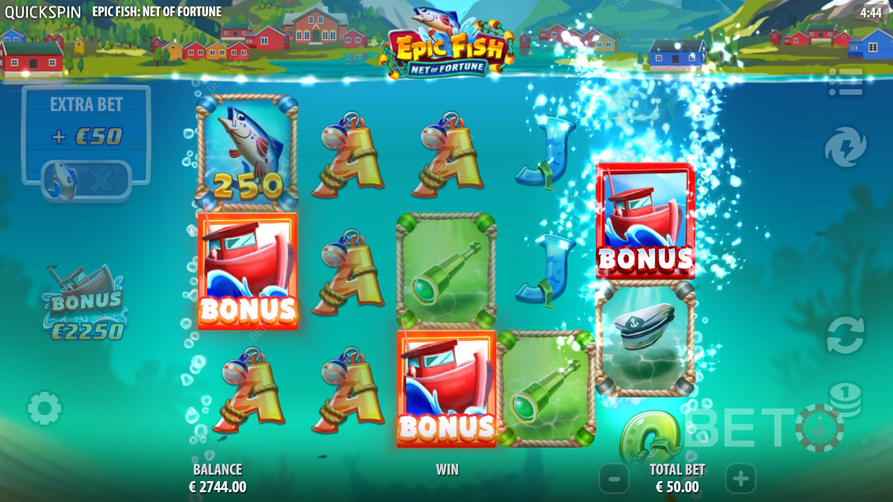 Recenzja Epic Fish Net of Fortune od BETO Slots