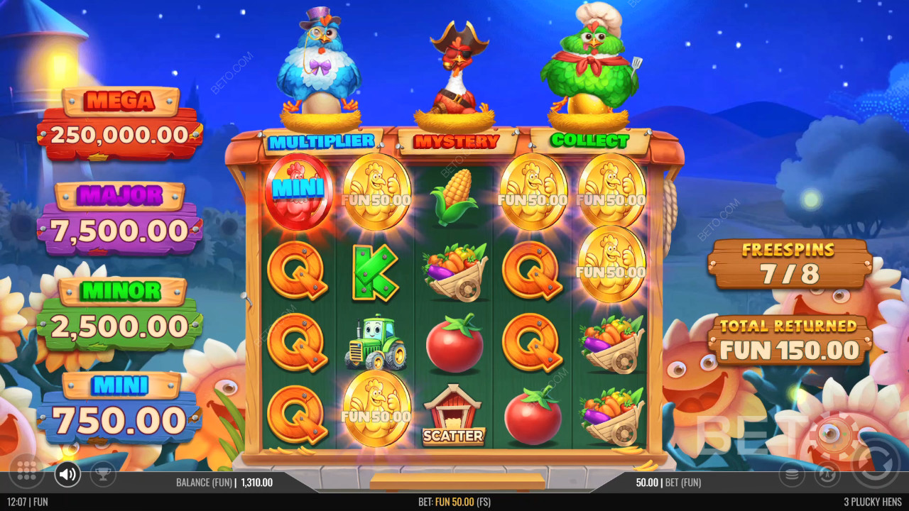 Recenzja 3 Plucky Hens od BETO Slots
