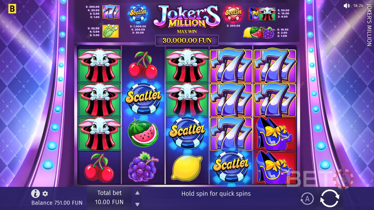 Joker's Million Graj Za Darmo