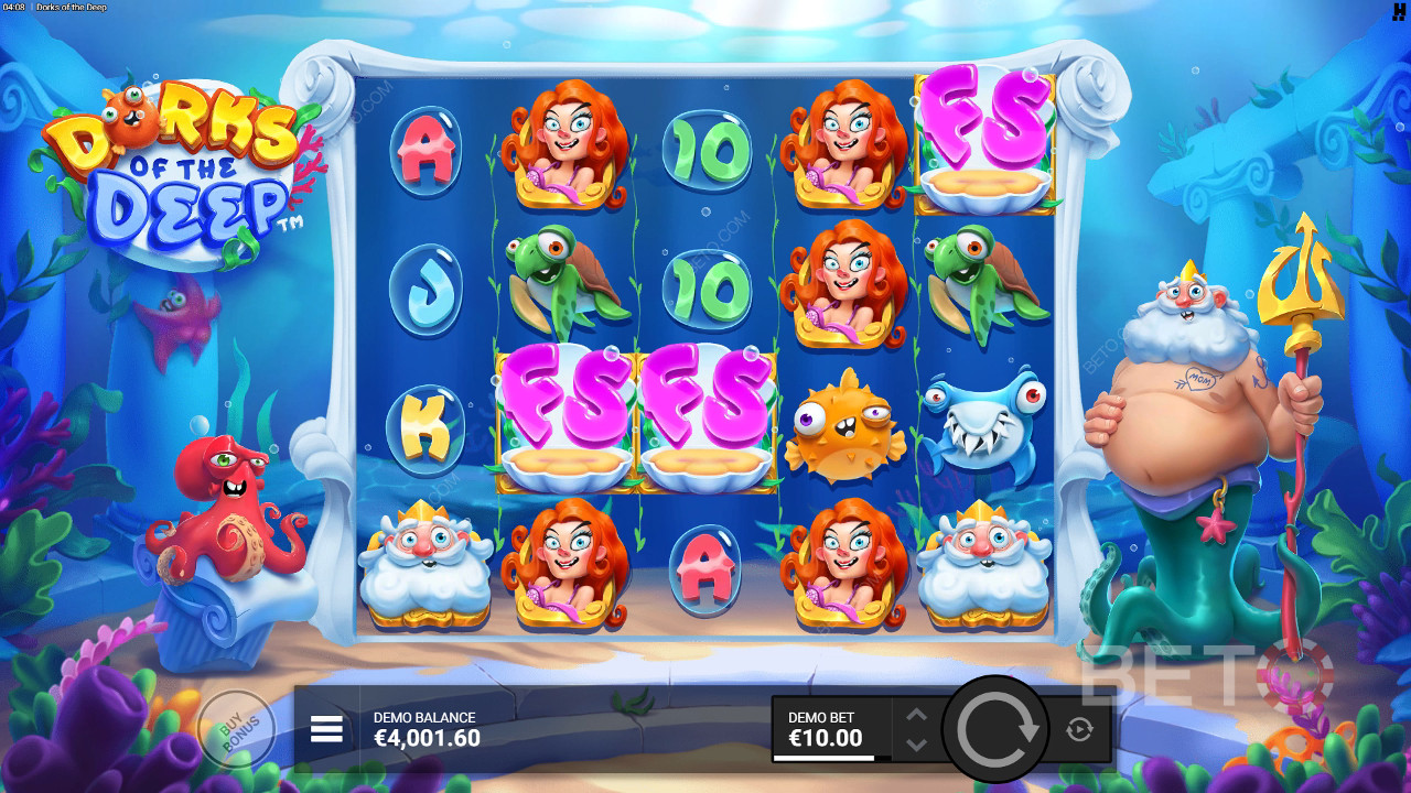 Recenzja Dorks of the Deep od BETO Slots