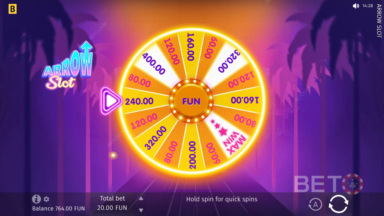 Recenzja automatu Arrow od BETO Slots