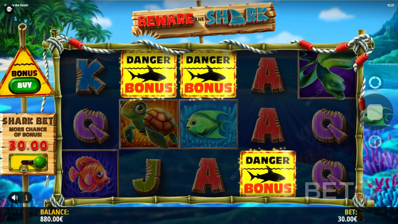 Recenzja Beware the Shark od BETO Slots