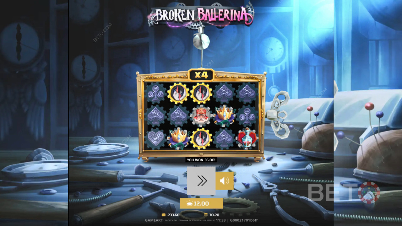 Recenzja Broken Ballerina od BETO Slots