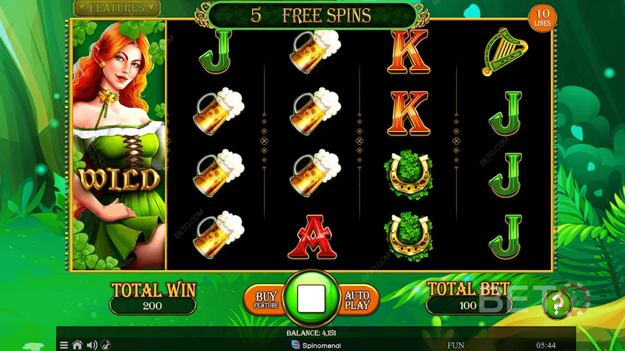 Recenzja Lucky Mrs Patrick od BETO Slots