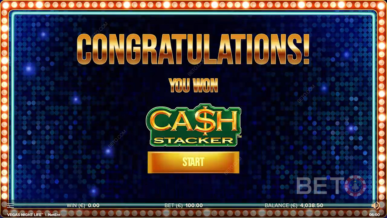 Cash Stacker jest najbardziej ekscytującą cechą tej gry kasynowej.