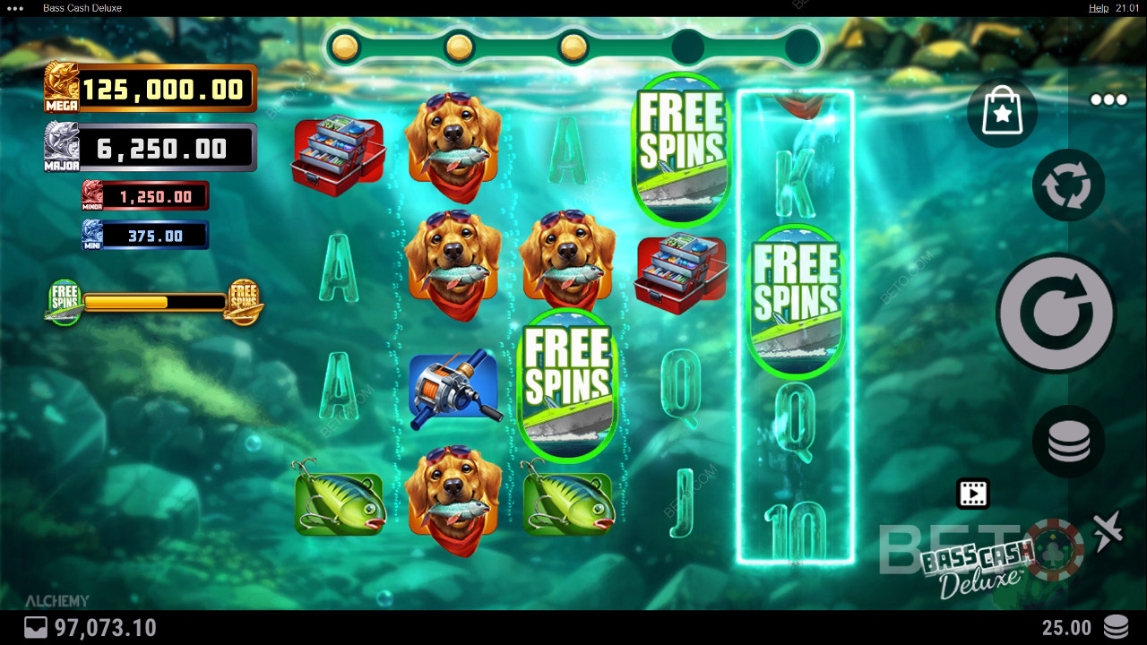 Recenzja Bass Cash Deluxe od BETO Slots