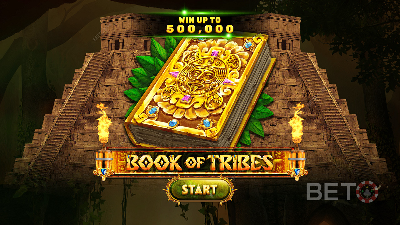 Wygraj do 5 000x swojej stawki w slocie online Book of Tribes