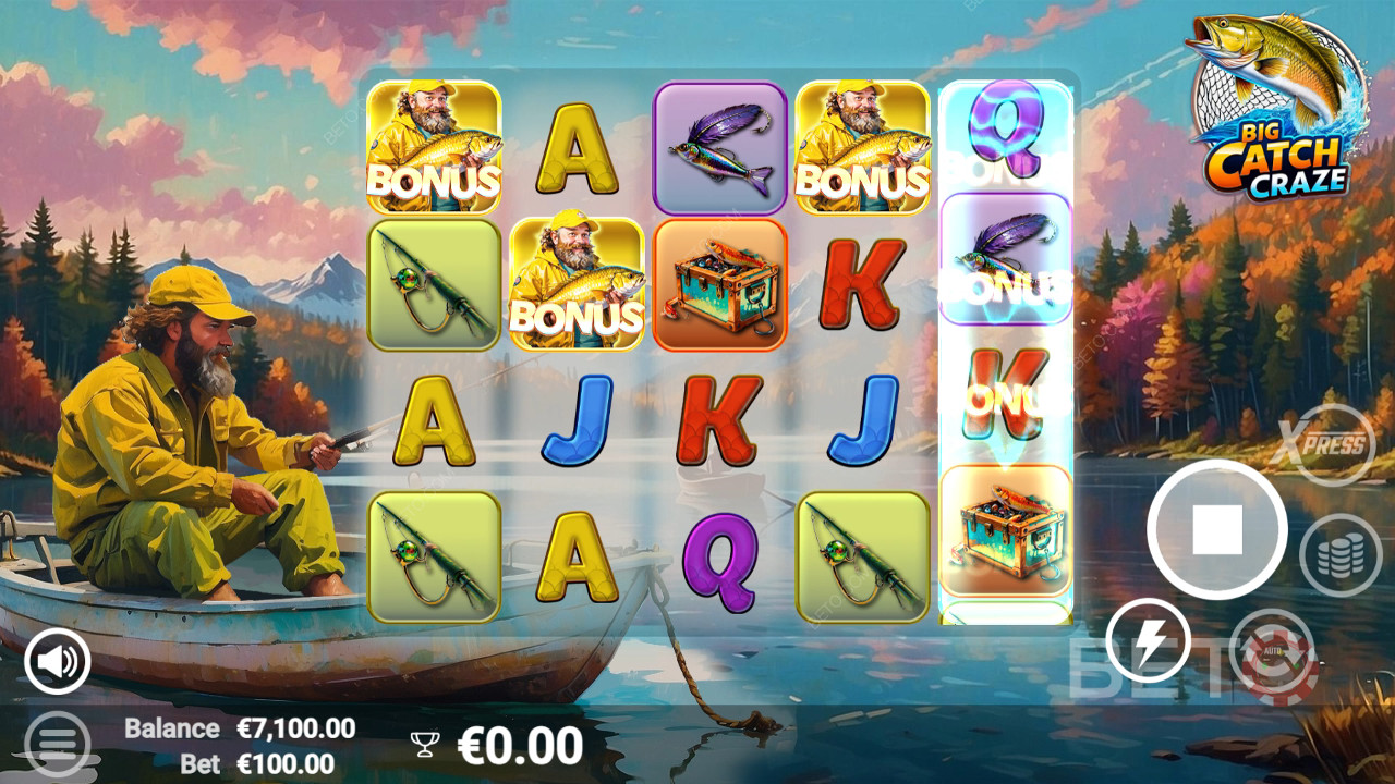Recenzja Big Catch Craze od BETO Slots