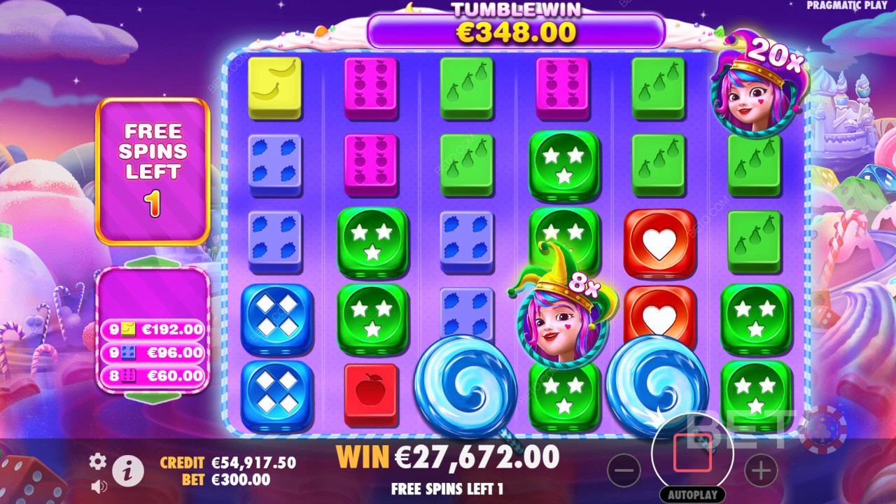 Funkcje bonusowe wyjaśnione w Sweet Bonanza 1000 Dice by Pragmatic Play