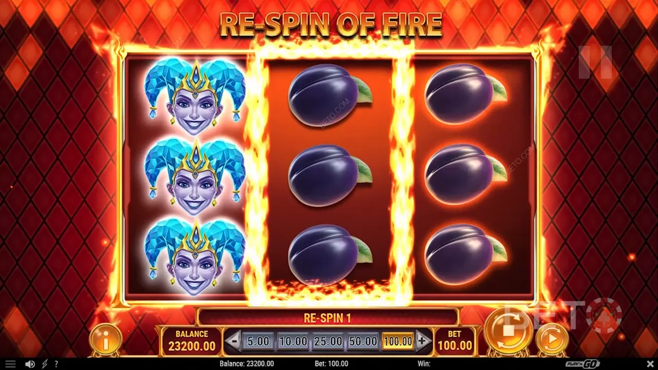 Gra w slot Fire Joker Freeze - funkcja ognia i lodu