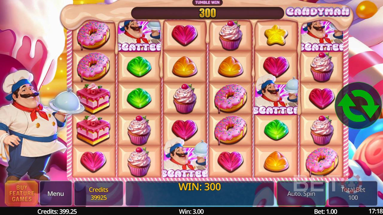 Recenzja Candyman od BETO Slots