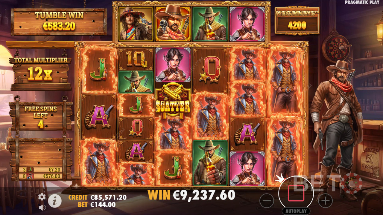 Recenzja Bandit Megaways od BETO Slots