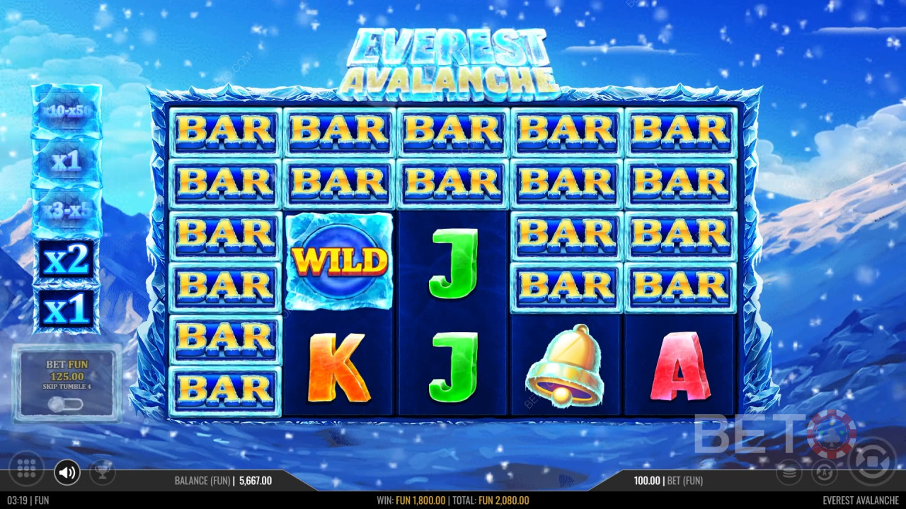 Recenzja Everest Avalanche od BETO Slots
