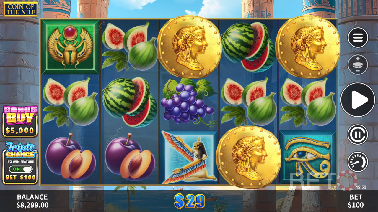 Recenzja Coin Of The Nile od BETO Slots
