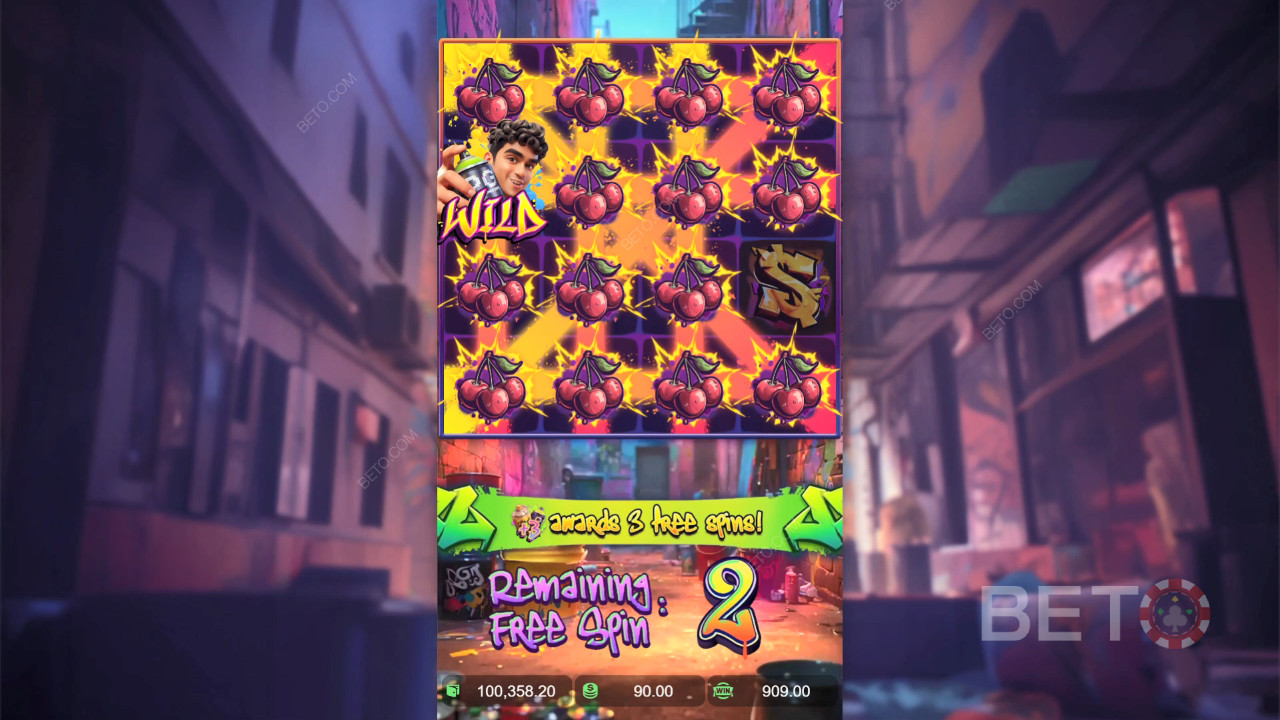 Recenzja Graffiti Rush od BETO Slots