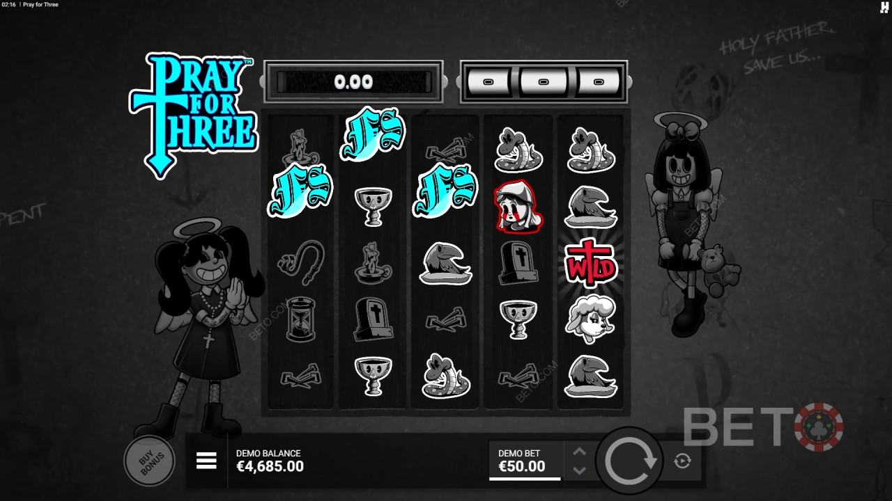 Recenzja Pray For Three od BETO Slots