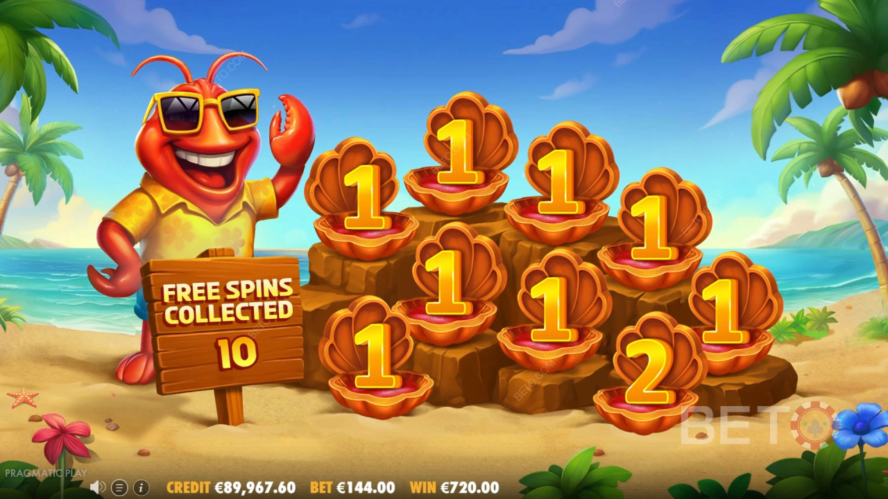 Wygraj 4000x swój zakład w automacie online Lobster House!