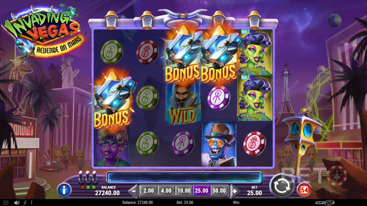 Invading Vegas Revenge on Mars Graj Za Darmo