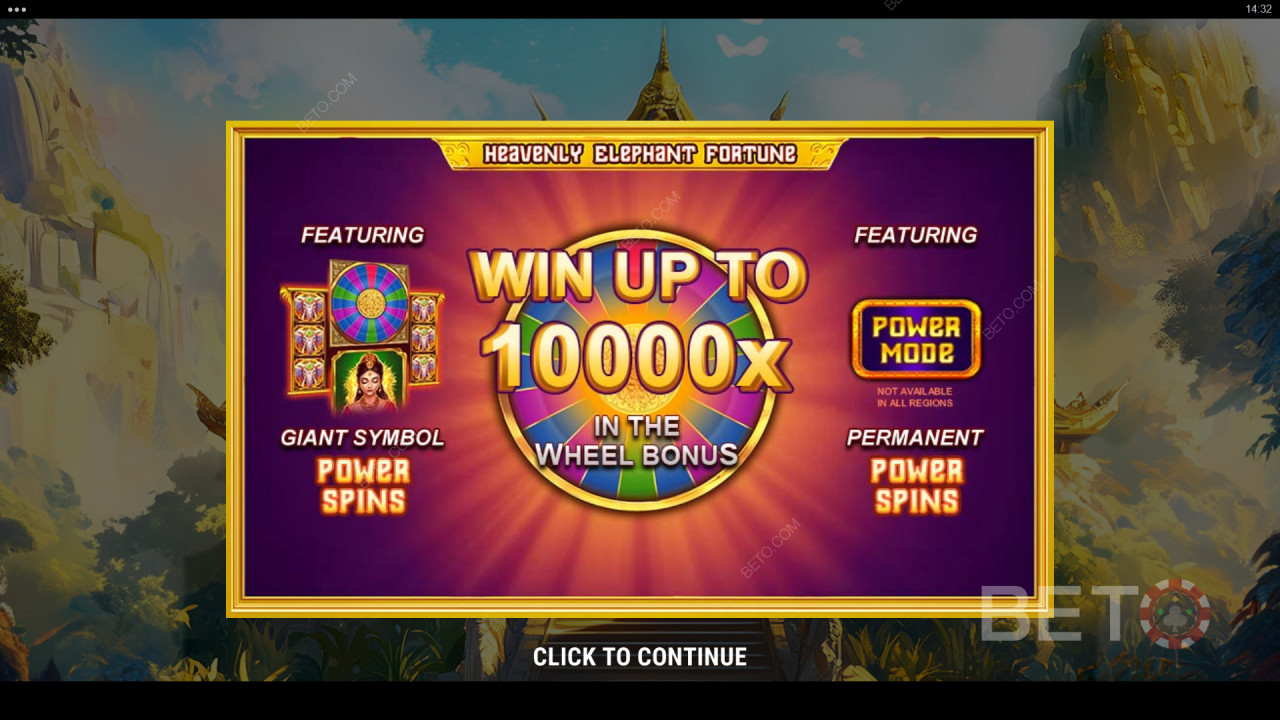 Wygraj 10 000x swój zakład w slocie online Heavenly Elephant Fortune!