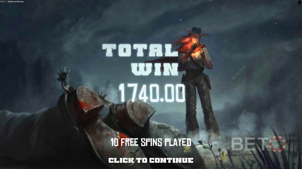 Wygraj 20 000x swój zakład na slocie Bullets and Bounty!