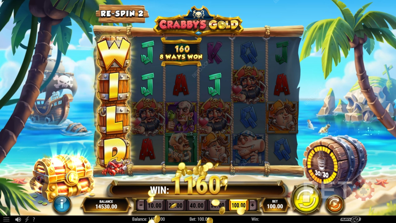 Wygraj 70 000x swój zakład na slocie online Crabby