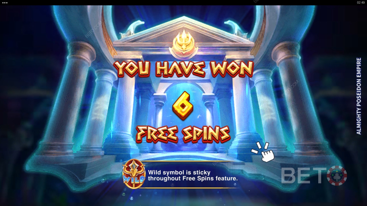 Funkcje bonusowe wyjaśnione w Almighty Poseidon Empire przez Microgaming