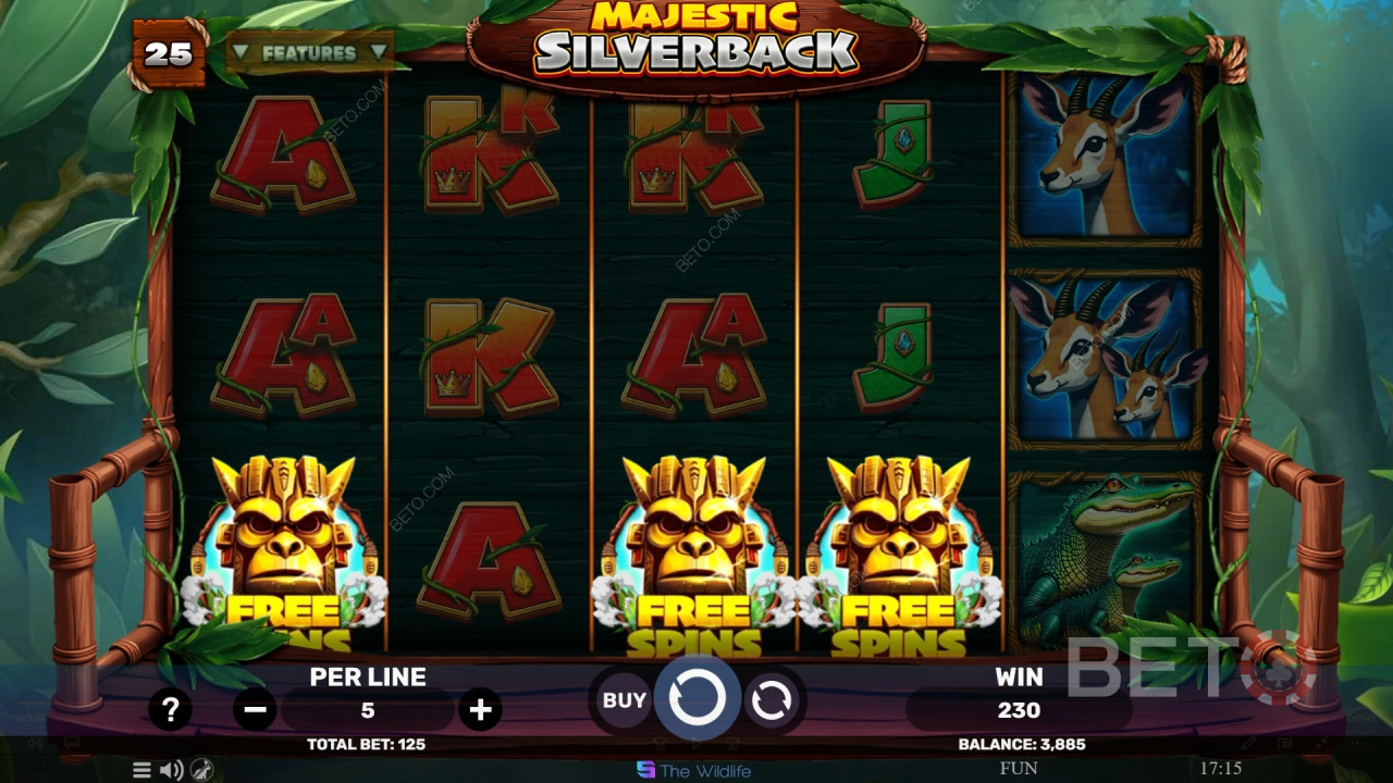 Recenzja Majestic Silverback od BETO Slots