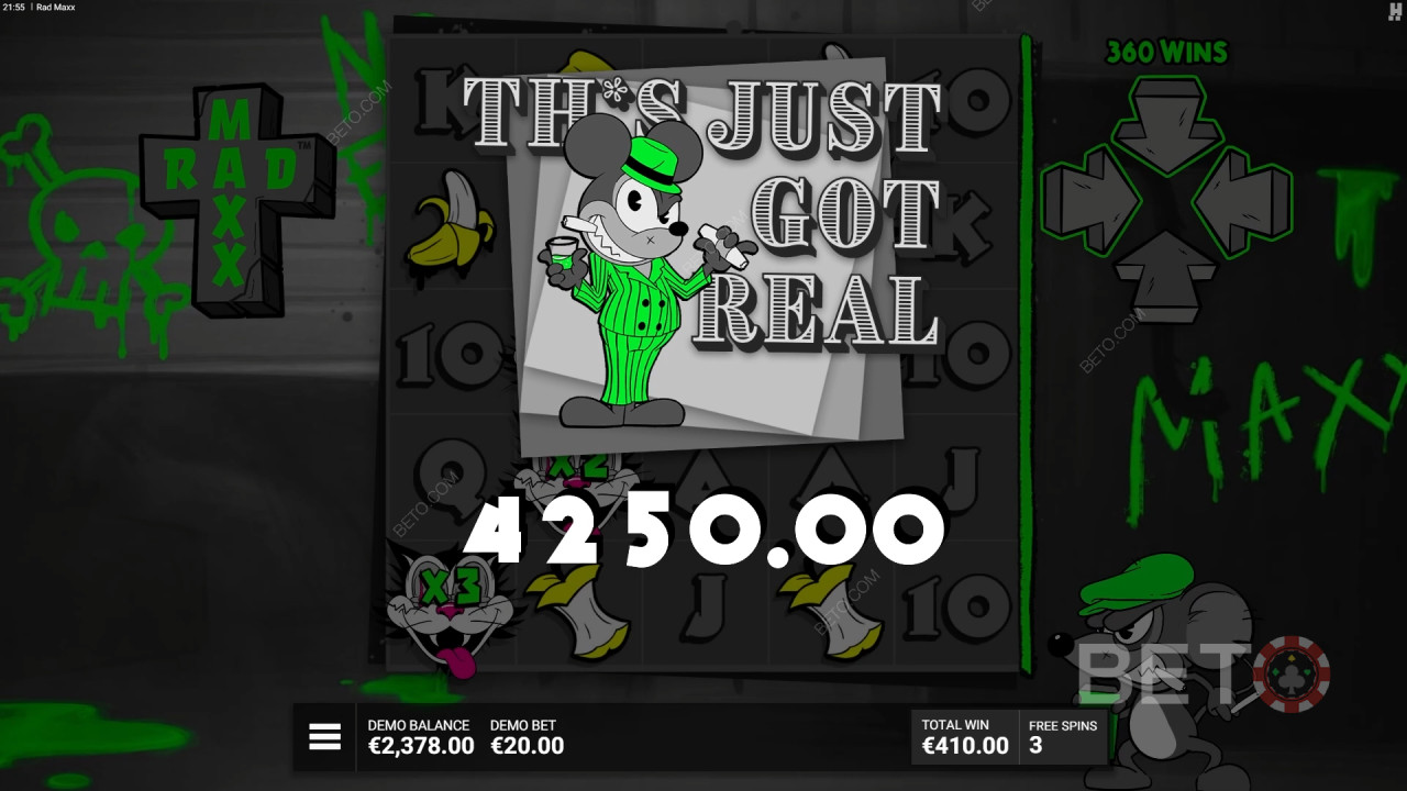 Recenzja Rad Maxx od BETO Slots