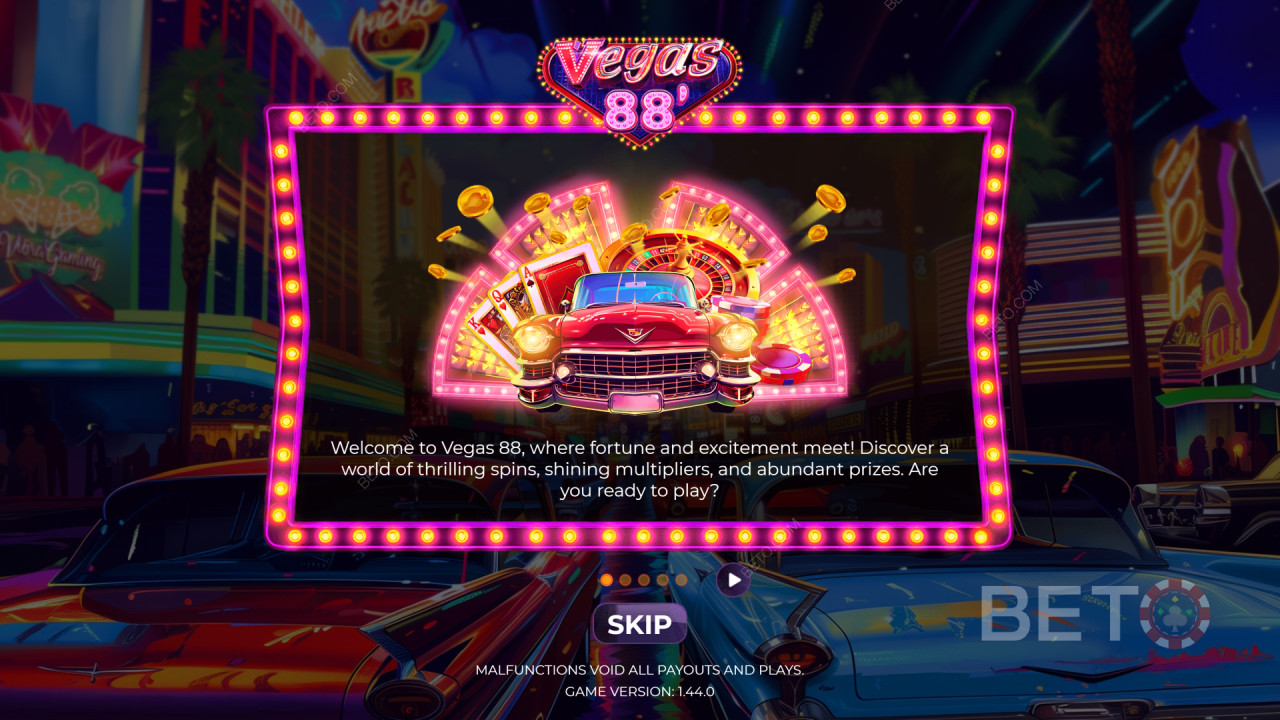 Motyw i projekt: Neon Vegas Vibe