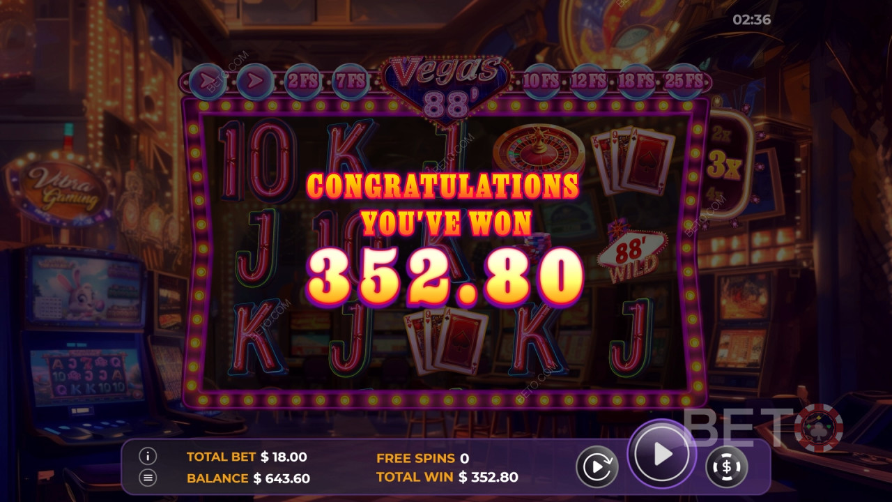 Recenzja Vegas 88 od BETO Slots