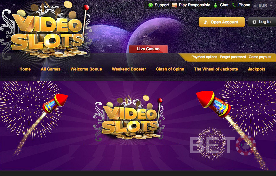 VideoSlots duże kasyno online z ogromnymi możliwościami