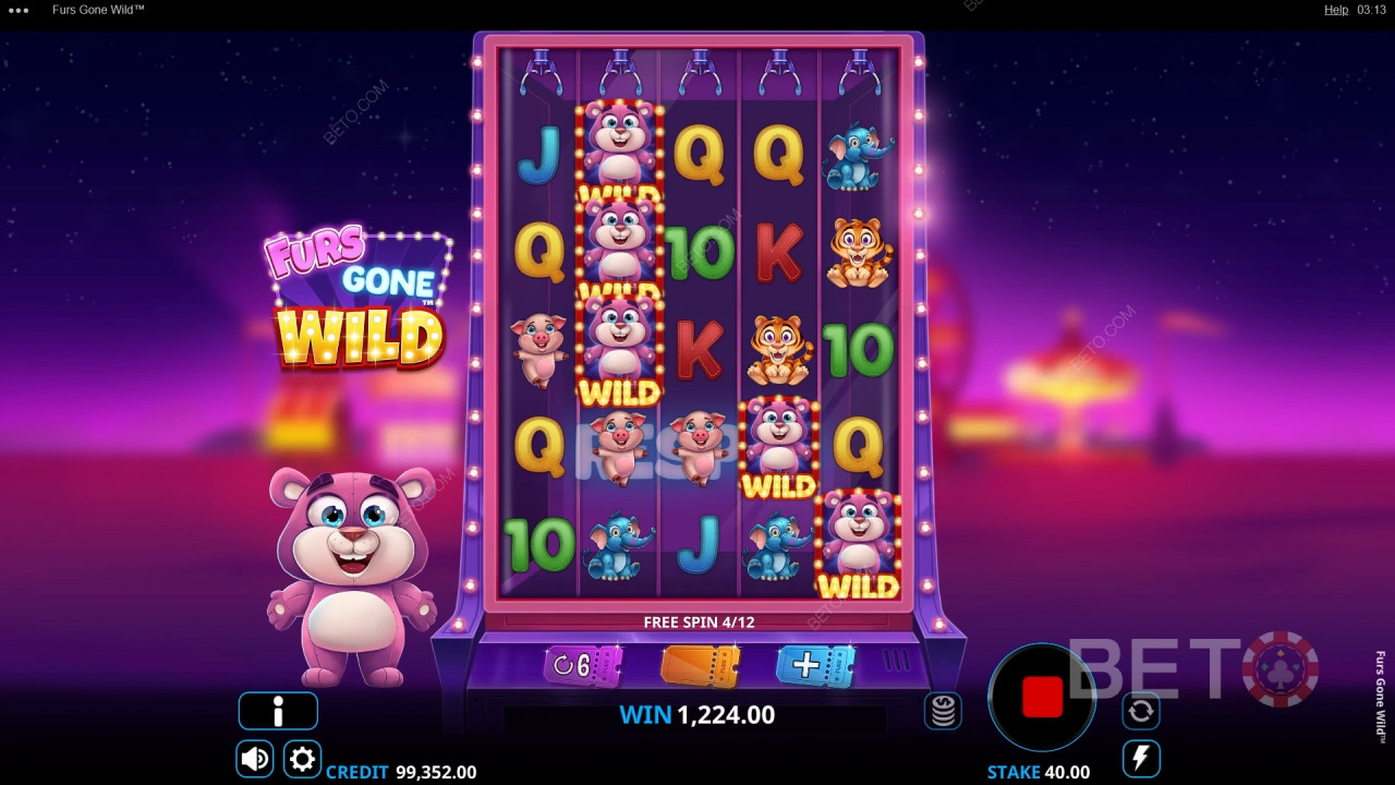 Recenzja Furs Gone Wild od BETO Slots