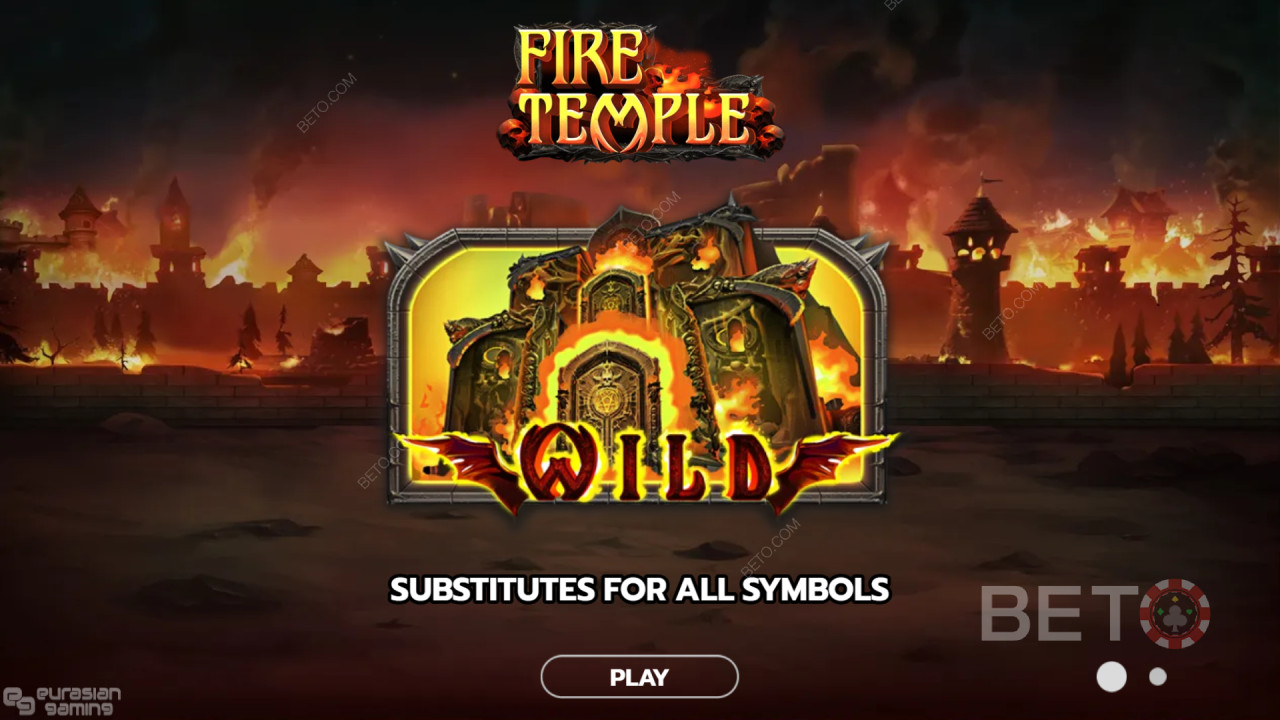 Funkcje bonusowe wyjaśnione w Fire Temple by Eurasian Gaming