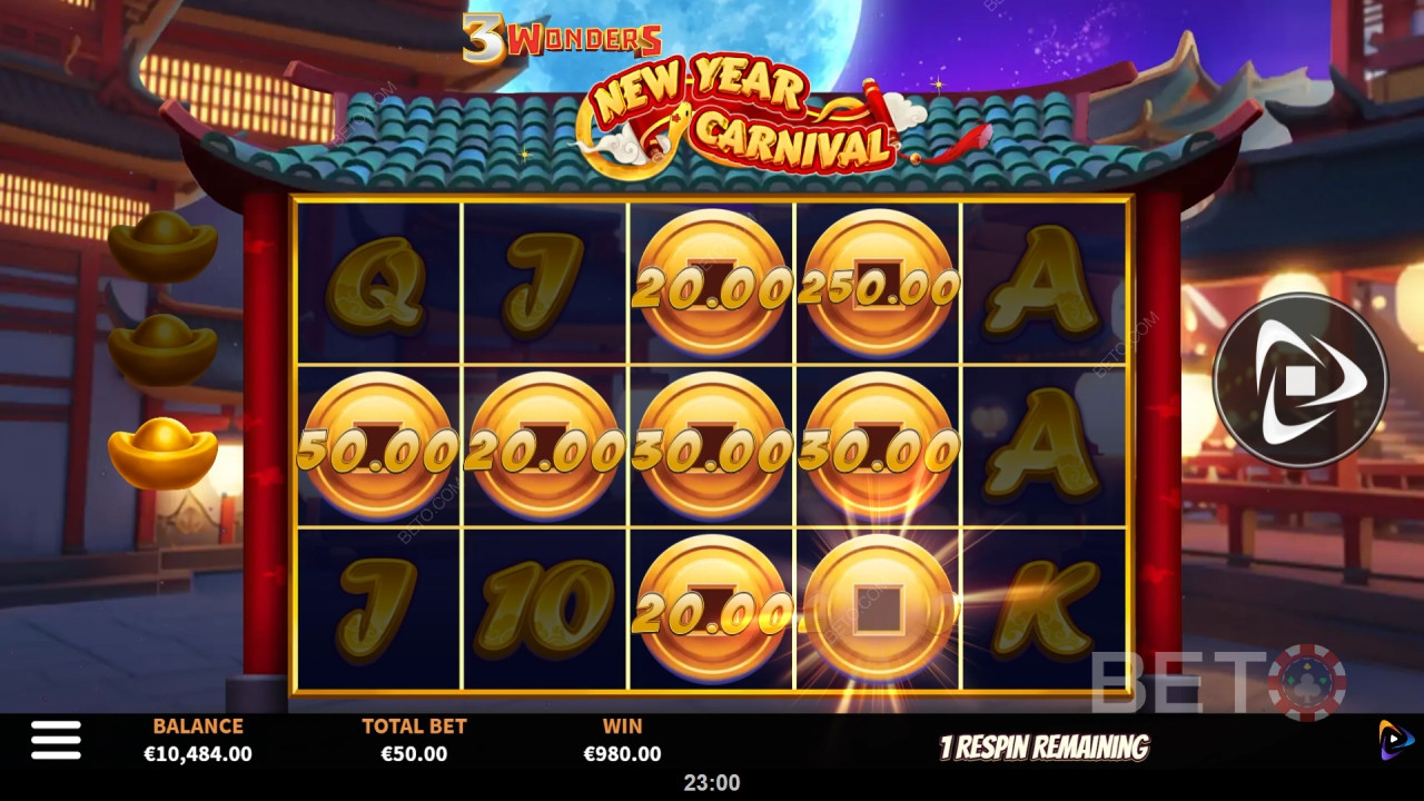 Jak zagrać w 3 Wonders New Year Carnival od Boomerang Studios?
