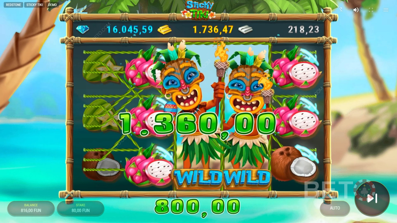 Recenzja Sticky Tiki od BETO Slots