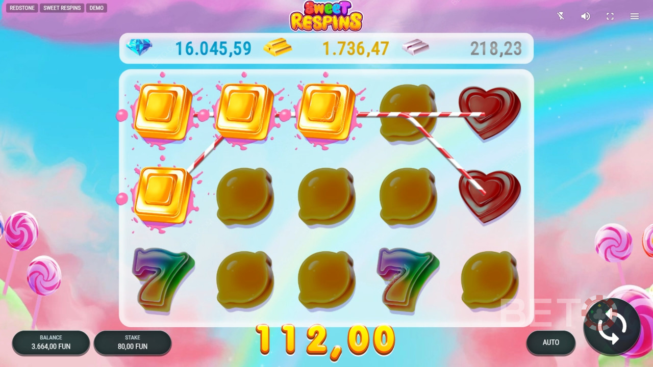 Motyw i projekt: Wibrujący Candyland Delight