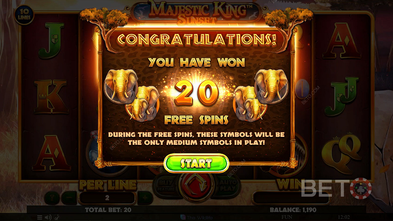 Odblokuj tryb Free Spins, aby otrzymać do 40 bonusowych spinów i zwiększyć swoje szanse na wygraną