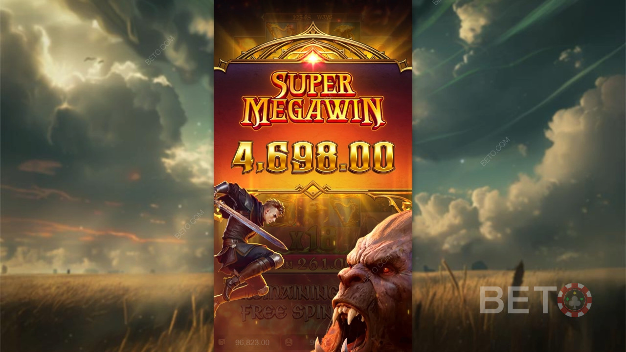 Wygraj 10 000x swój zakład na slocie online Jack the Giant Hunter!