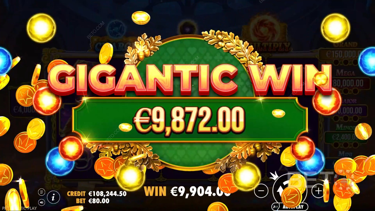 Wygraj 40 000x swój zakład w slocie online Spellmaster!