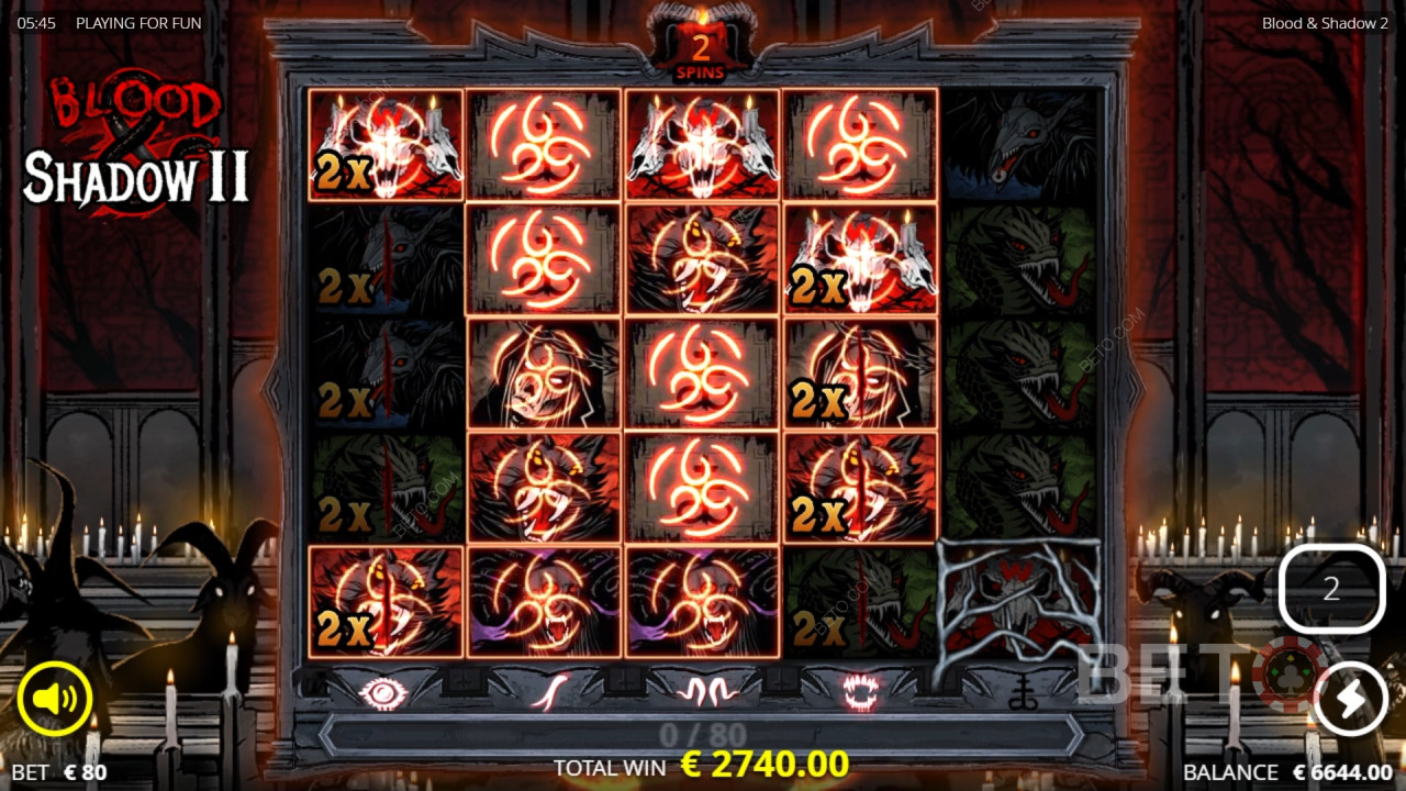 Recenzja gry „Blood & Shadow 2” autorstwa BETO Slots