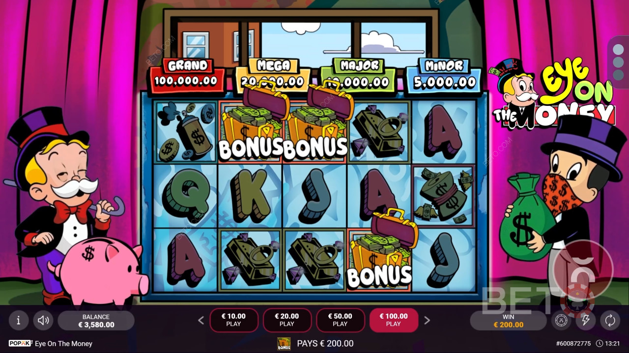 Recenzja Eye on the Money od BETO Slots