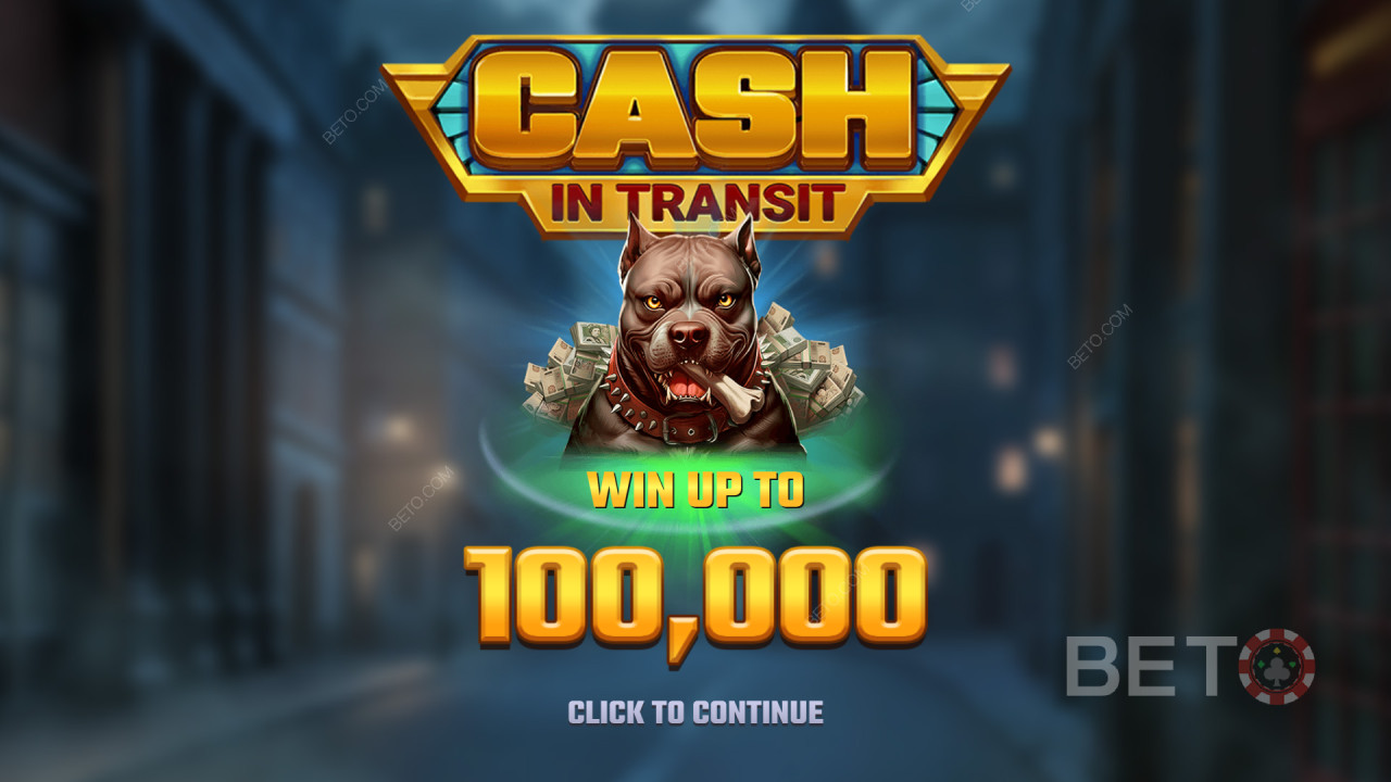 Wygraj 10 000x swój zakład na slocie Cash in Transit!