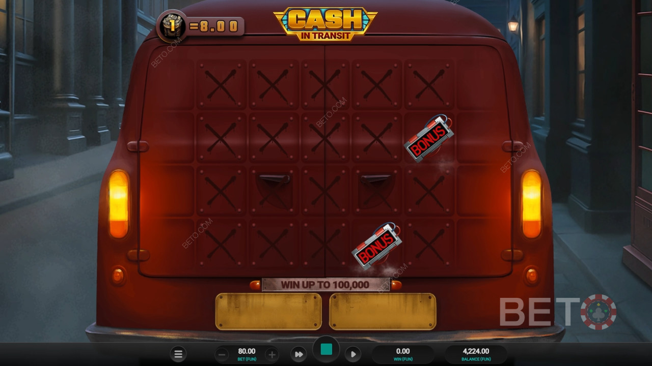 Funkcje bonusowe wyjaśnione w Cash in Transit przez Relax Gaming