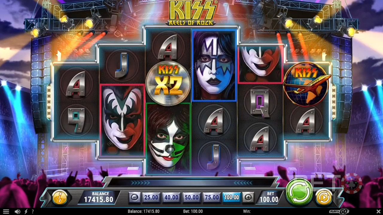Recenzja KISS Reels of Rock od BETO Slots