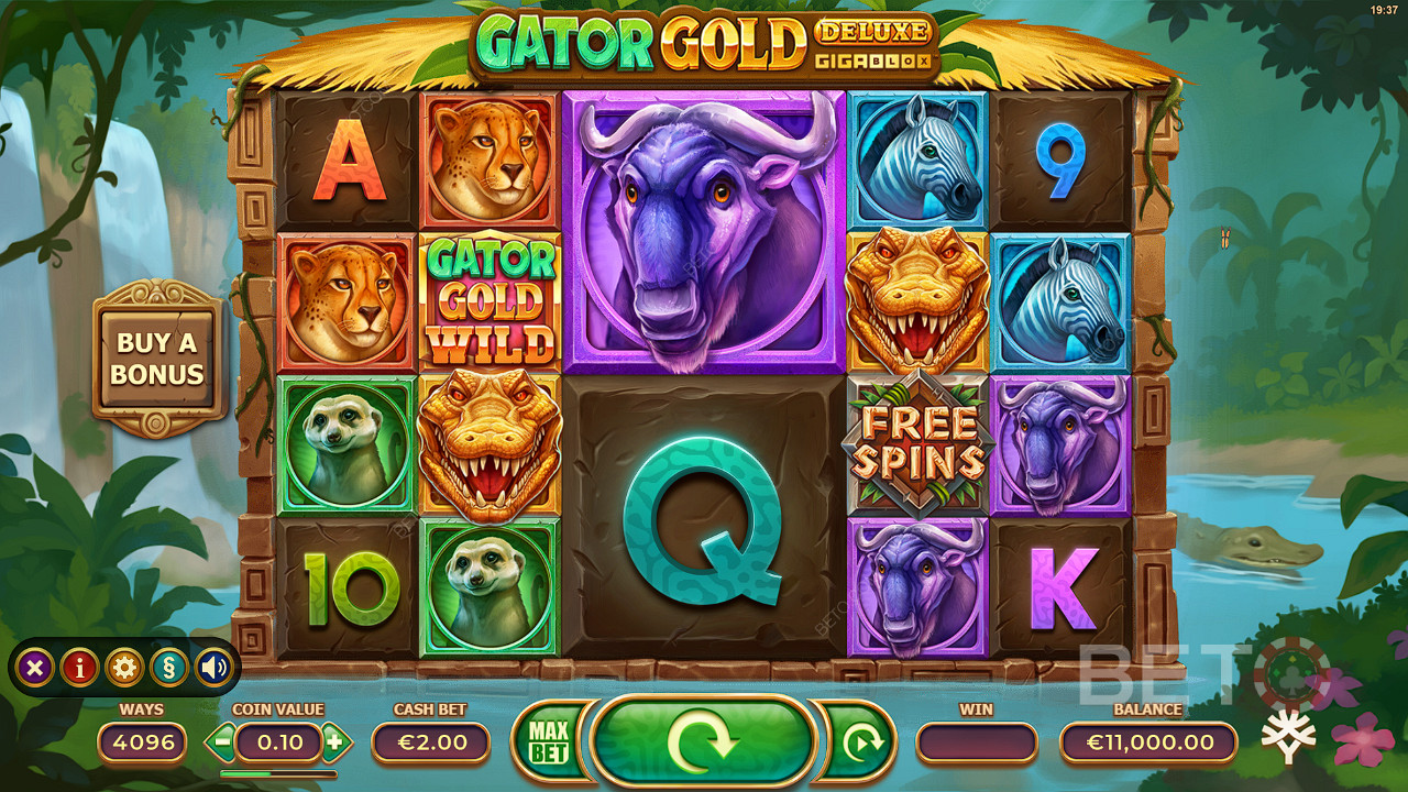 Gator Gold Deluxe Gigablox Graj Za Darmo